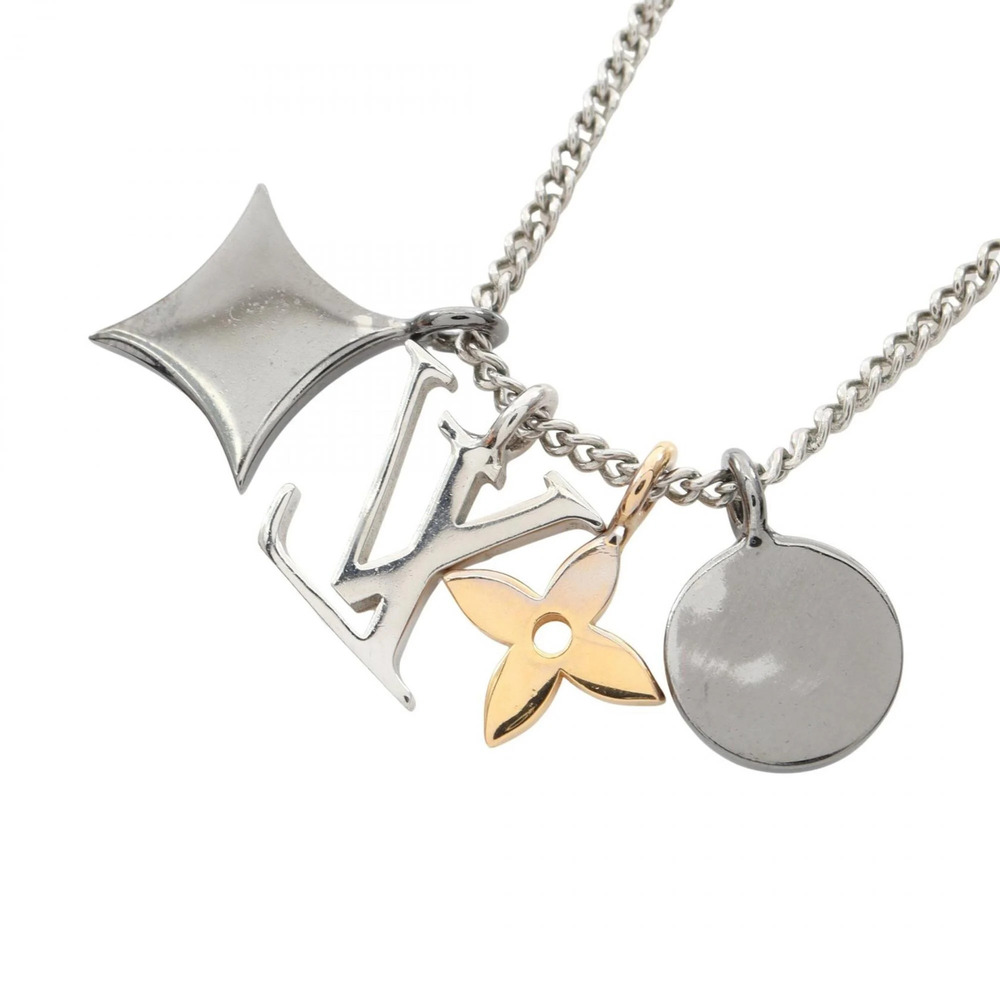 LOUIS VUITTON Gold Necklace - Picture 2 of 9